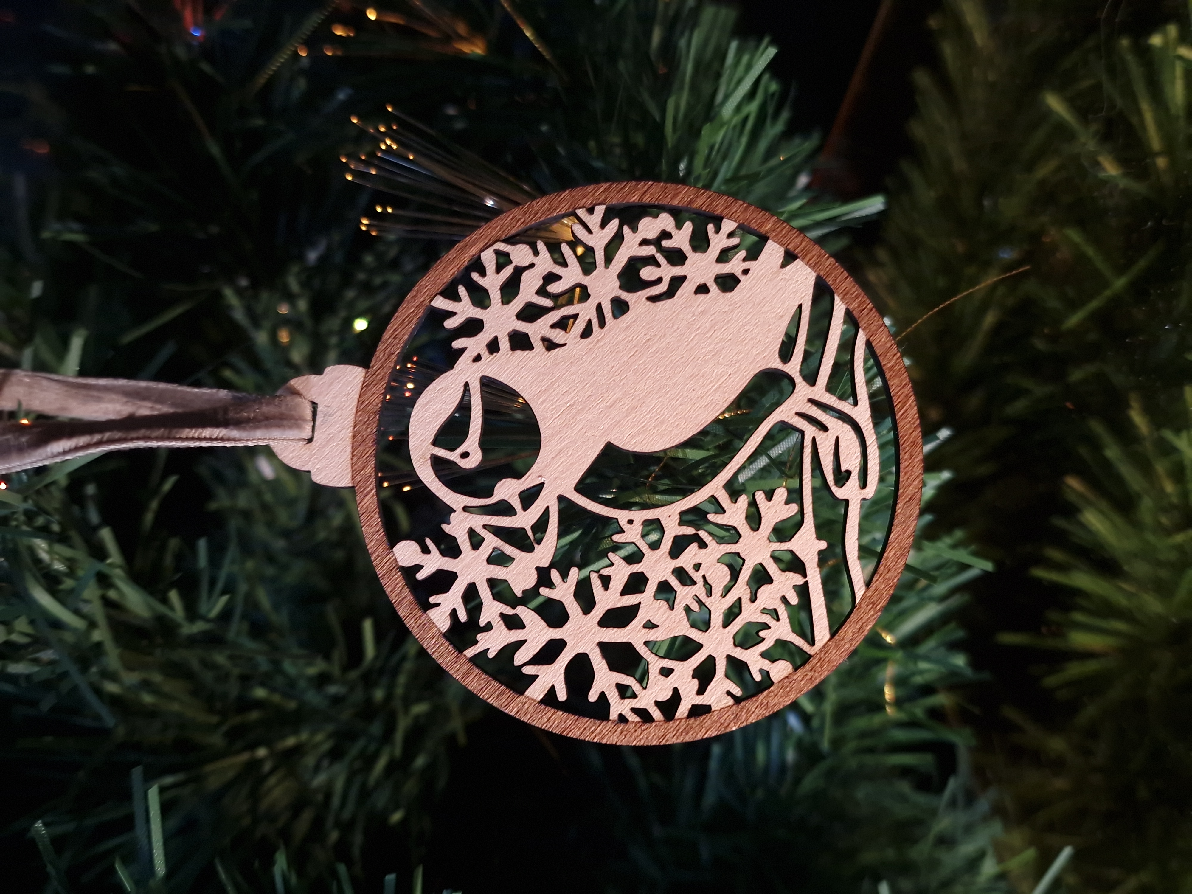 Boule de Noël - Un Macareux en Décembre ?