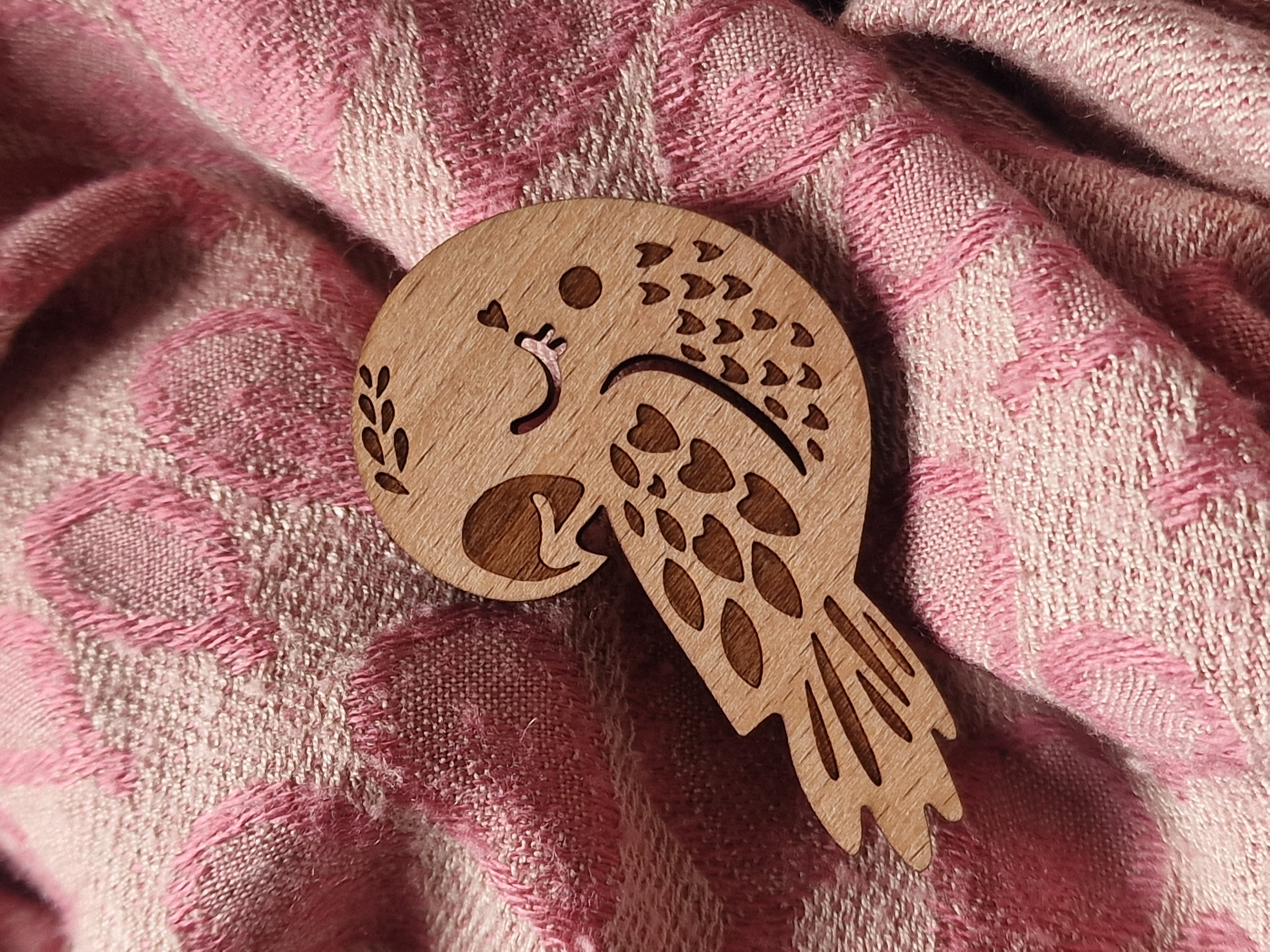 Câlin de Poche Oiseau exotique