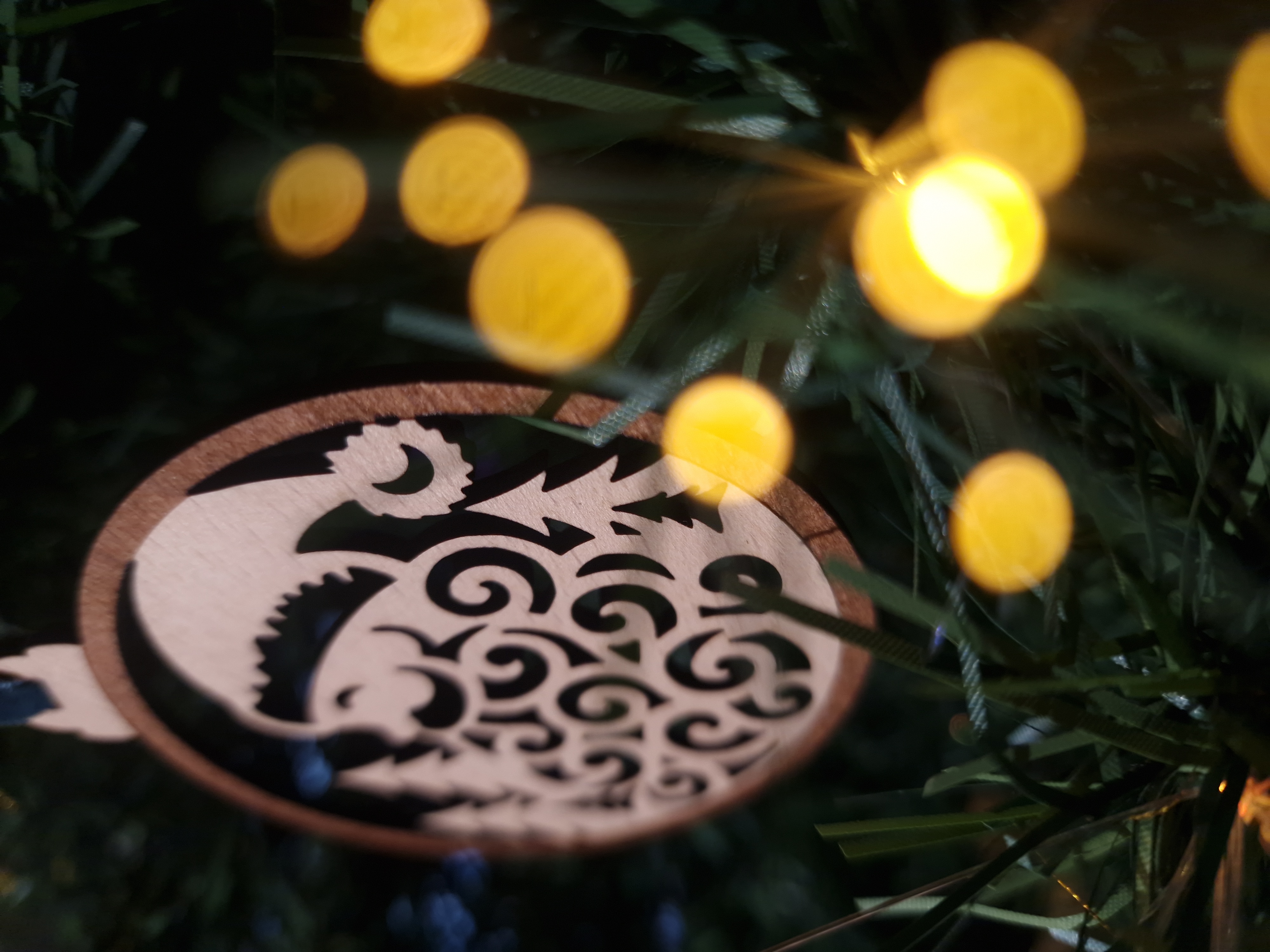 Boule de Noël - Le sourire de Santa