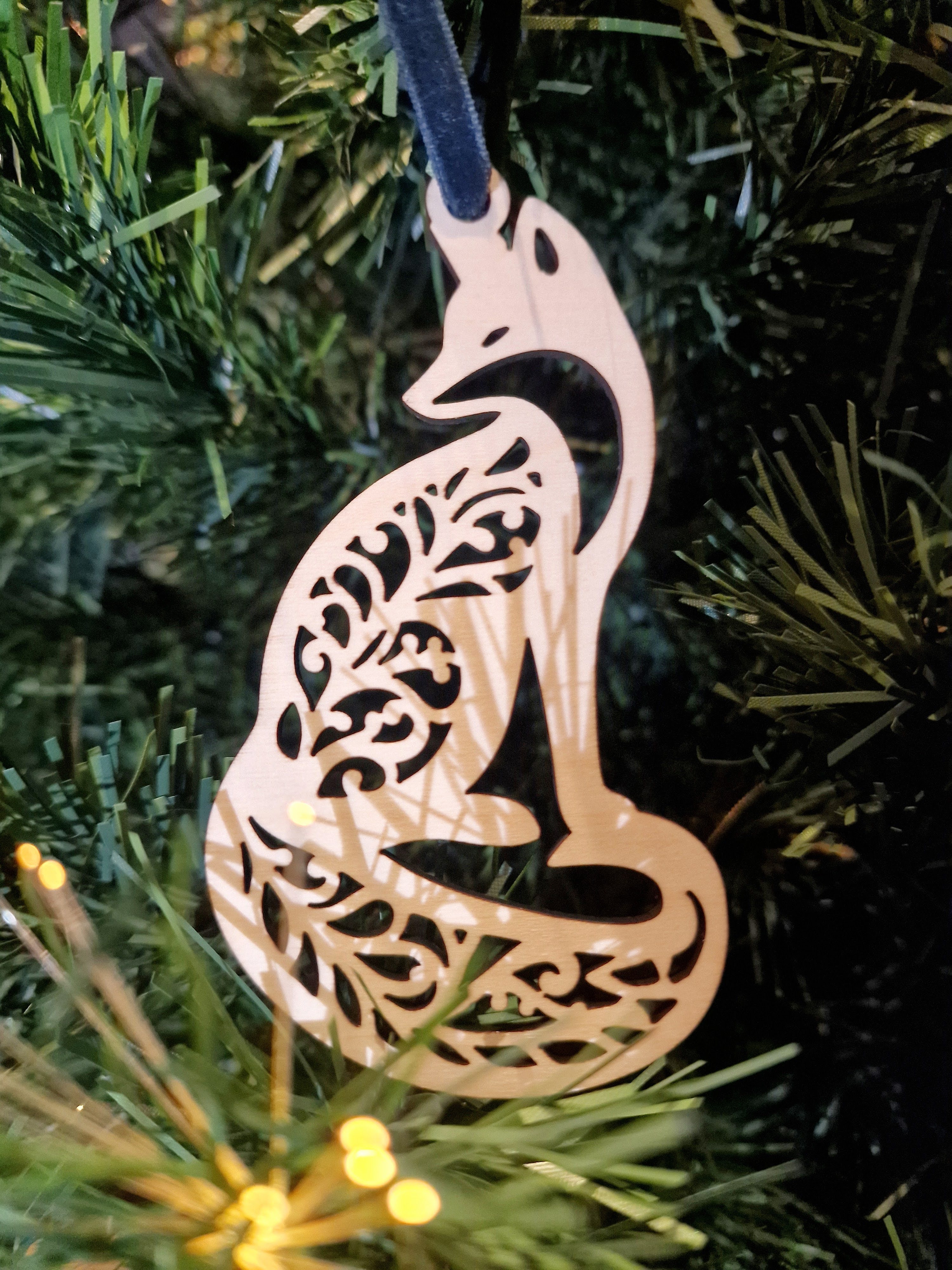 Sujet de Noël -  Sir Renard du Pôle Nord