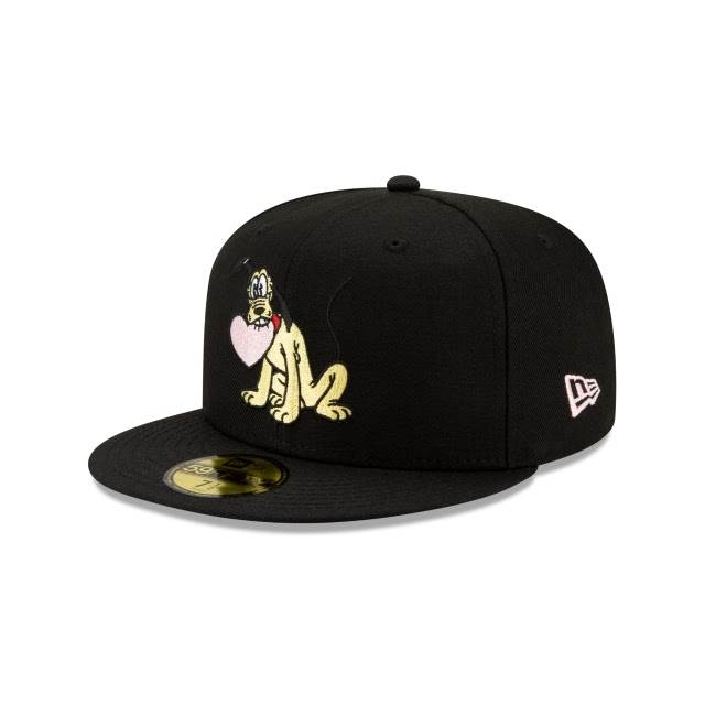 New Era X Disney Goofy Black 5950 Fitted Cap