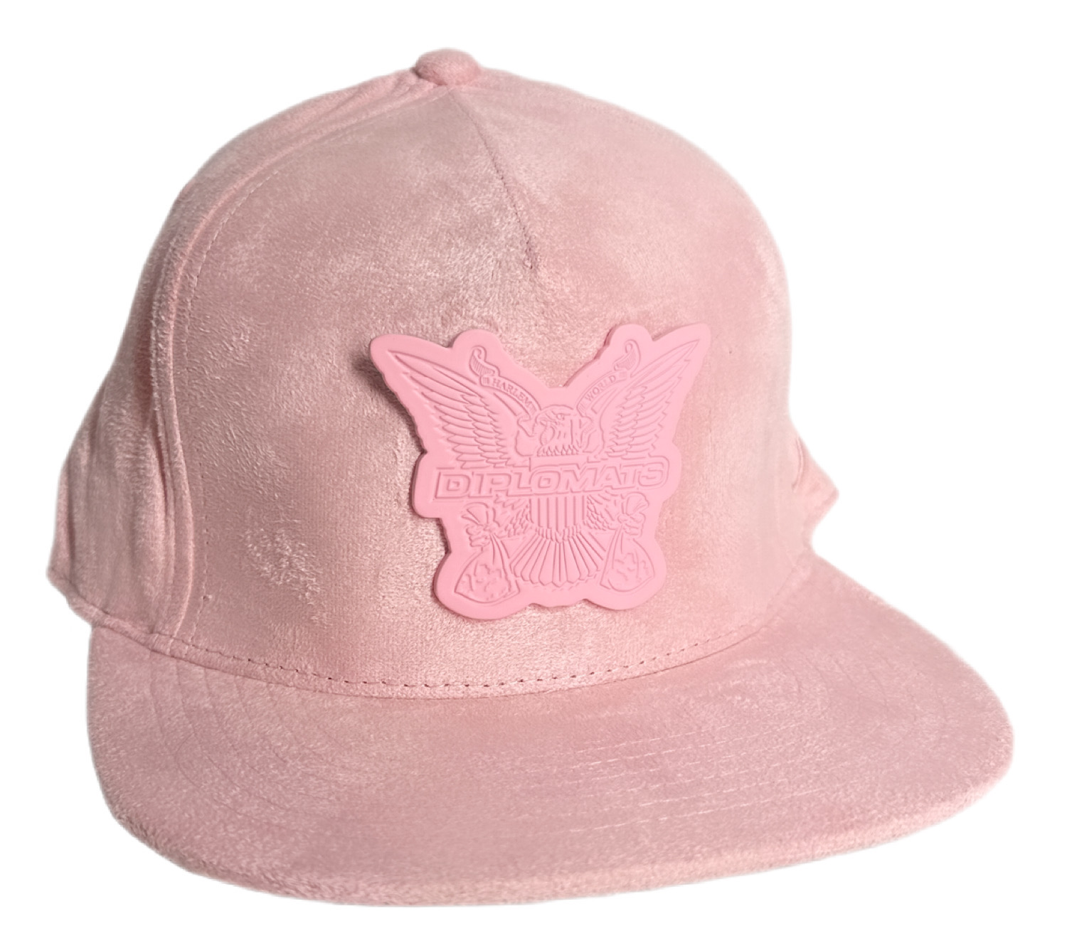 Cookies x Diplomats Velour Pink Fitted Hat