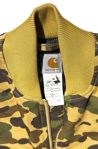 A Bathing Ape x Carhartt Yellow 1st Camo Vest