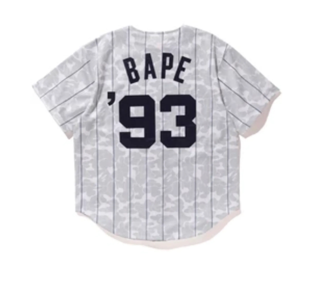 Bape x Mitchell and Ness New York Yankees ABC Camo Jersey