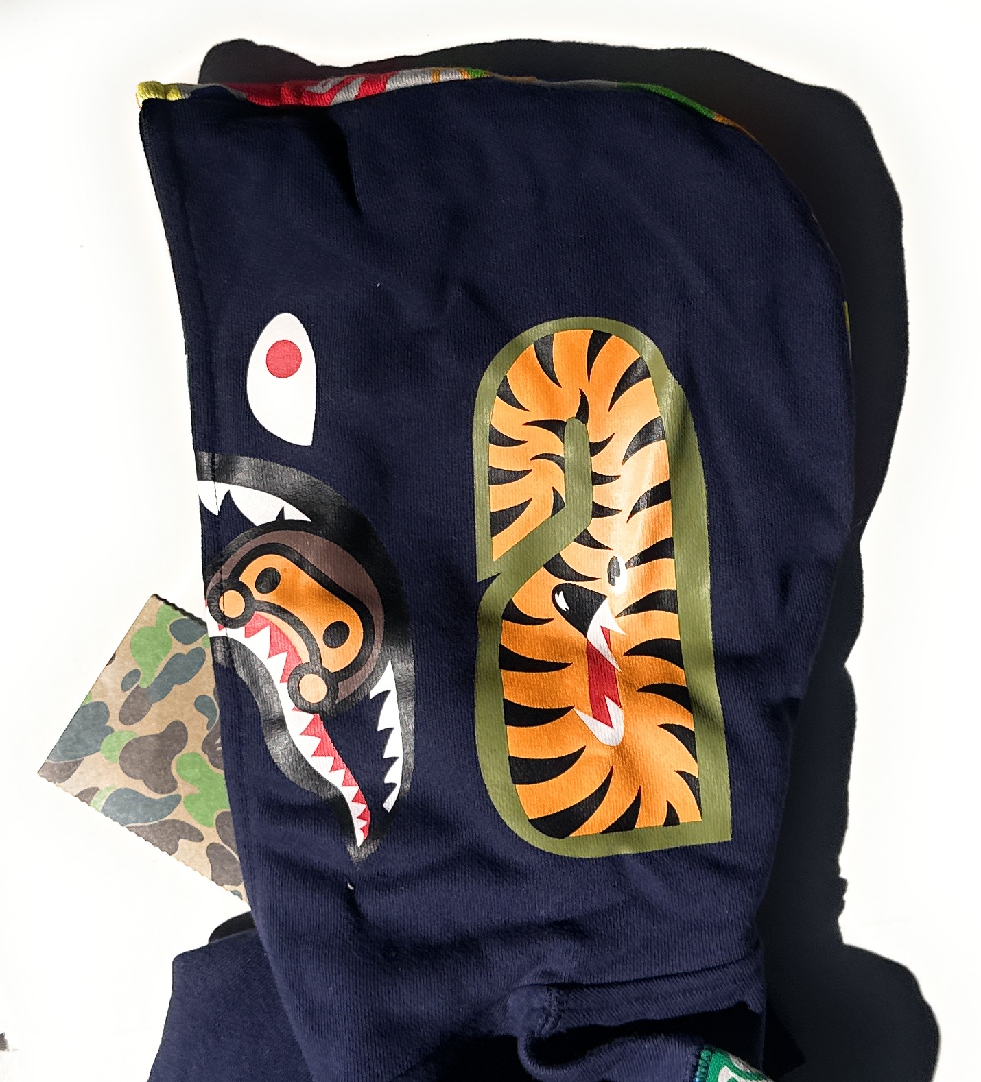 Baby Milo Kids Full Zip Shark Hoodie - 120cm 