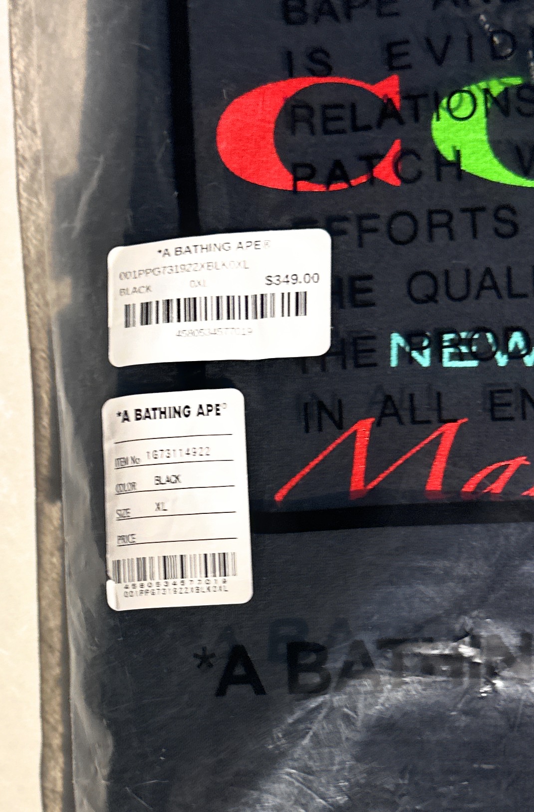 Bape x Coach Madison Ave Store Exclusive Pullover Hoodie