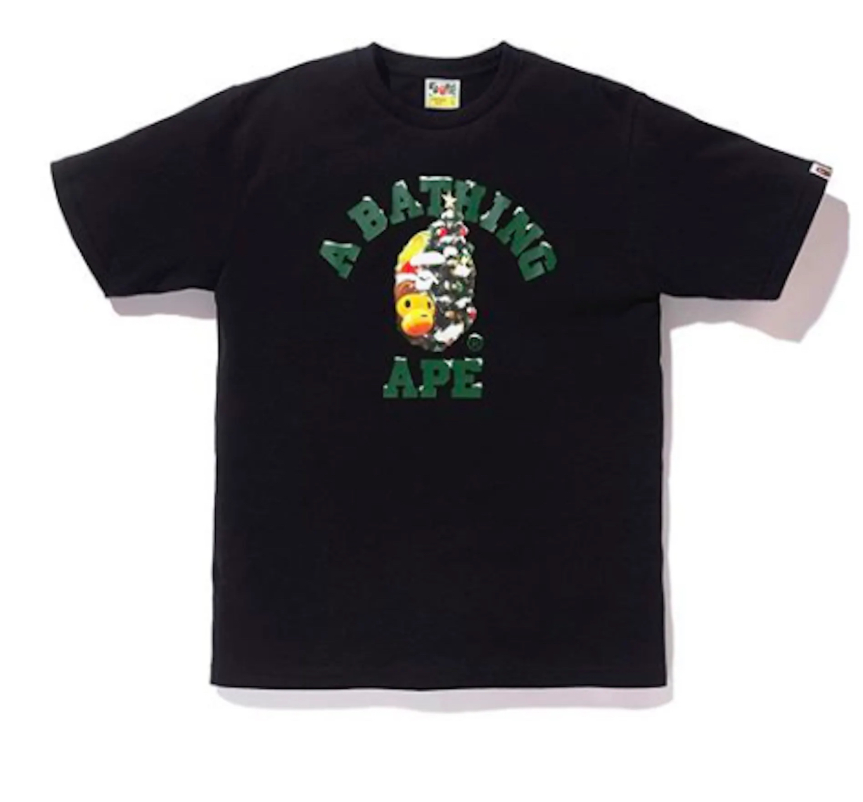 Bape Christmas Black Tee 3XL