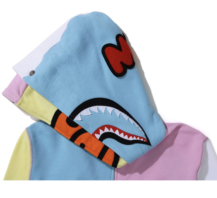 A Bathing Ape x Baby Milo Double Shark Full Zip