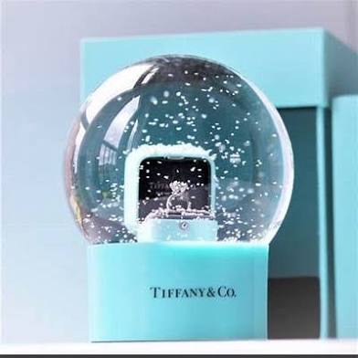 Tiffany and Co. Diamond Ring Snowglobe