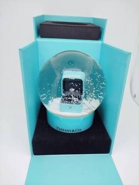 Tiffany and Co. Diamond Ring Snowglobe