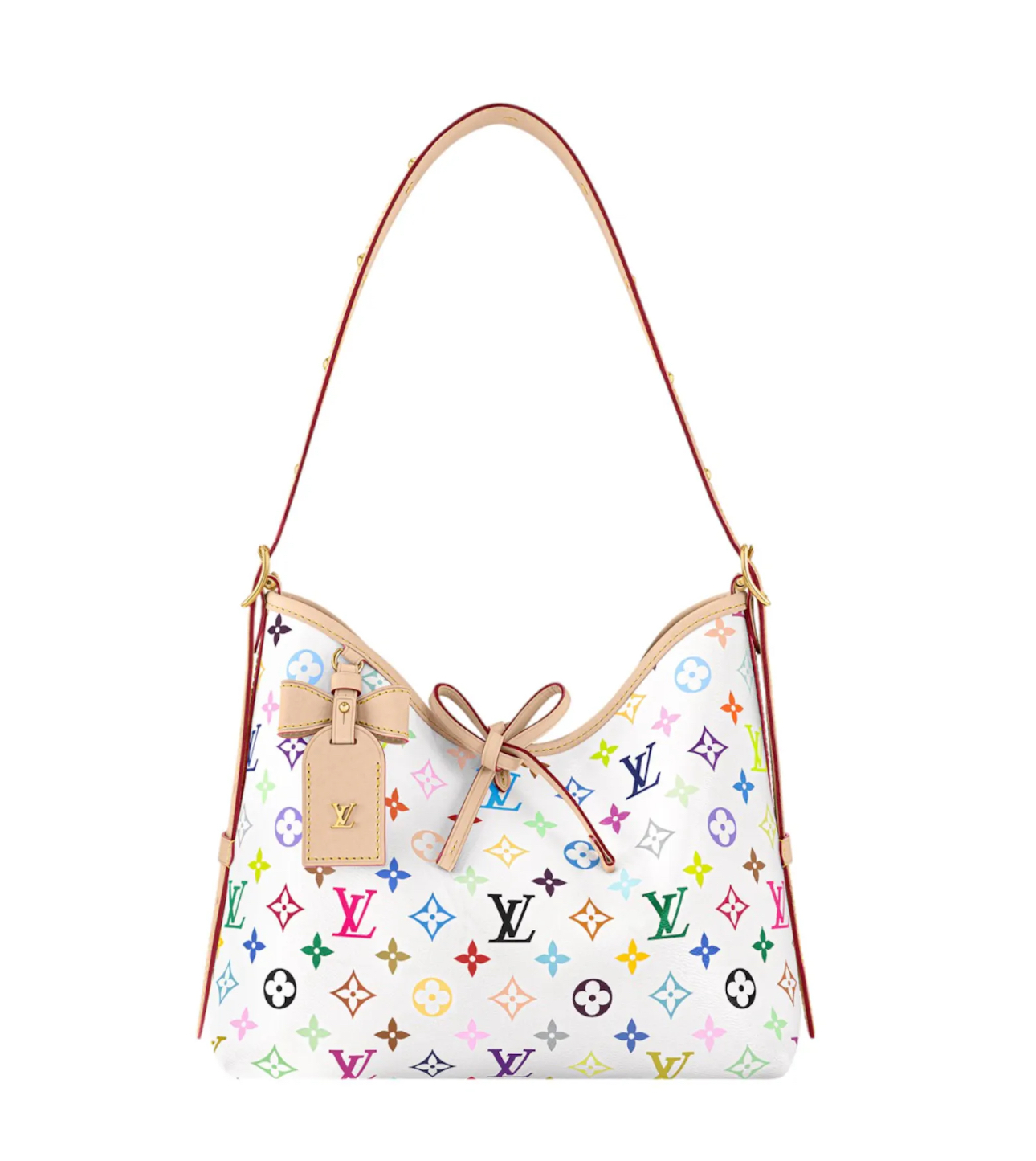 Louis Vuitton x Takashi Marakami Carryall PM White Multicolored