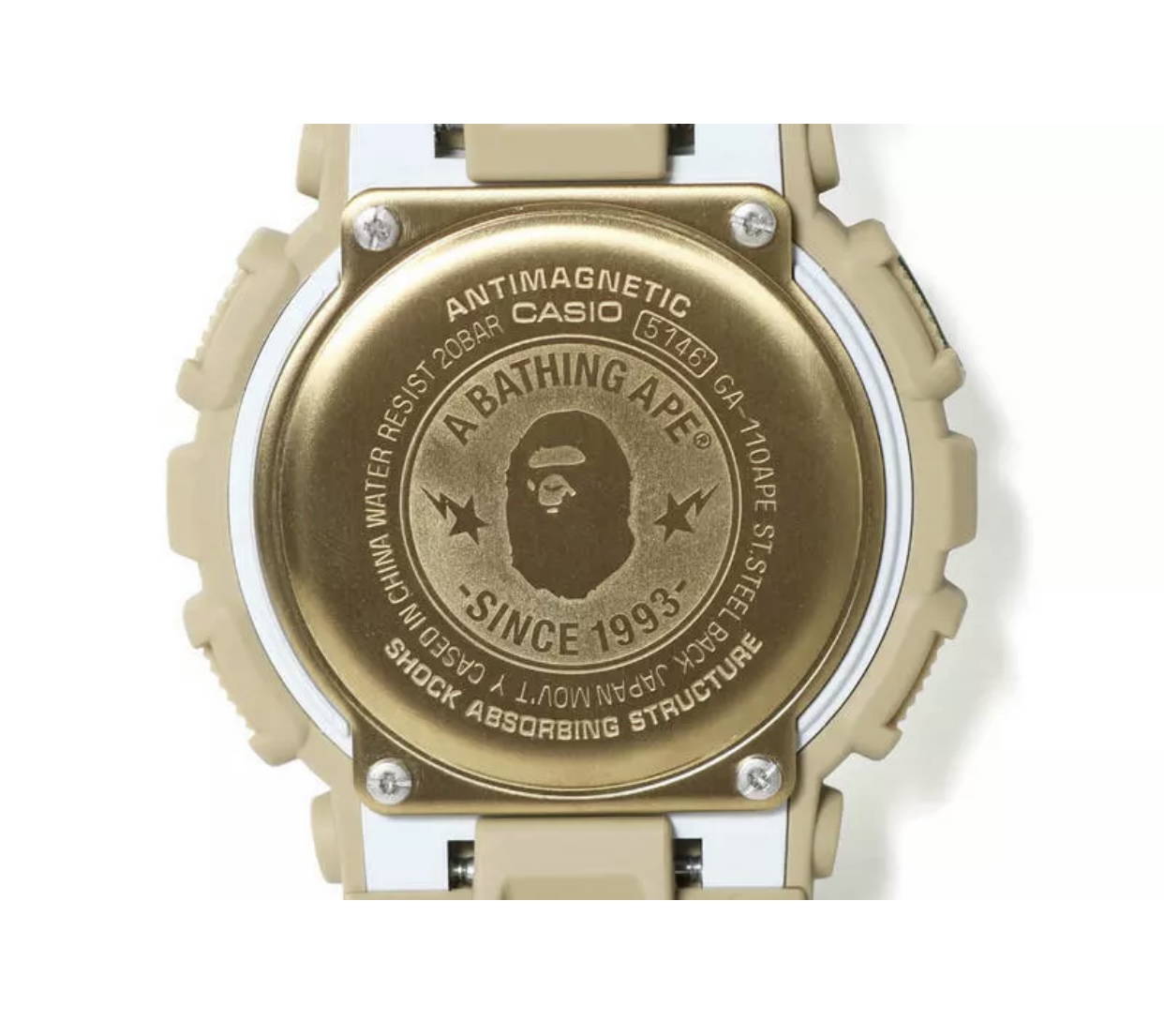 A Bathing Ape x G-Shock ABC Camo Watch