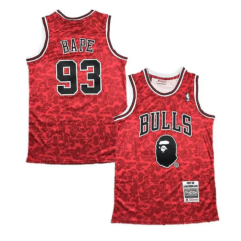 A Bathing Ape x Mitchell & Ness x Chicago Bulls 