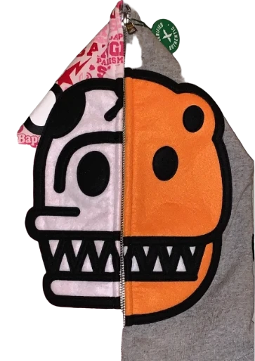 A Bathing Ape Baby Milo Jurassic Rex XXV Cities Collection Full Zip Hoodie