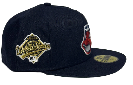 Cleveland Guardians 1995 World Series "Chief Wahoo" Fitted Hat