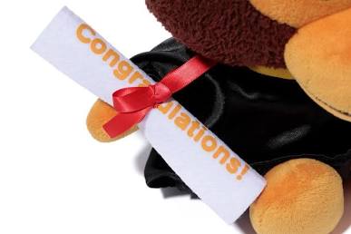 A Bathing Ape Baby Milo Graduation Plush 35cm