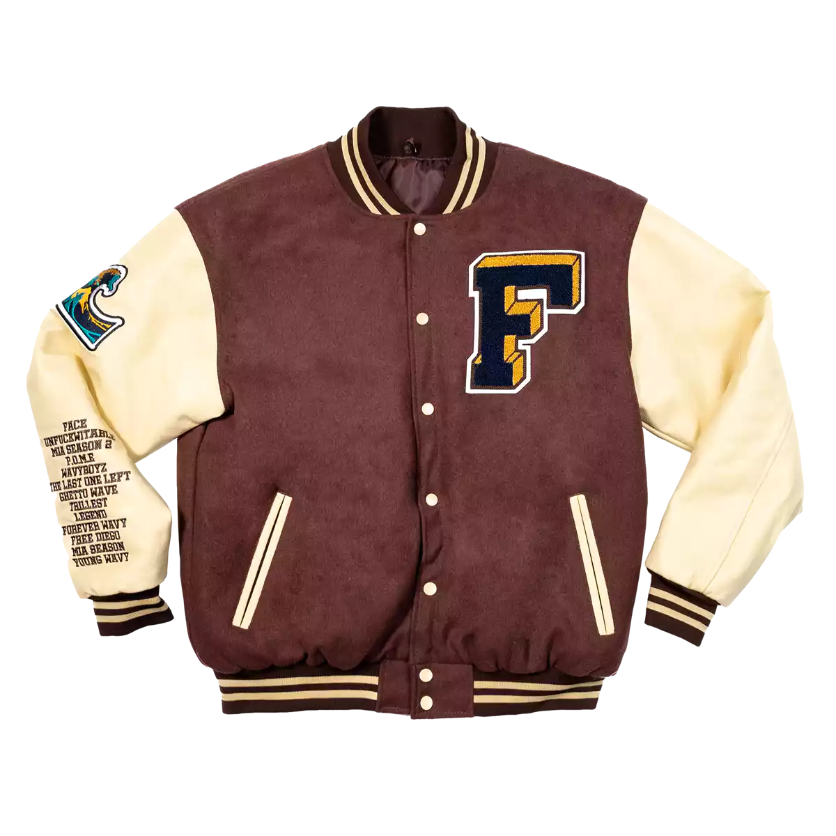 Babyface Ray Oficial Tour Letterman Jacket