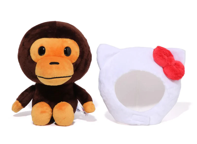 A Bathing Ape Baby Milo x Sanrio Hello Kitty Plush