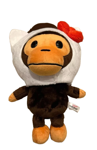 A Bathing Ape Baby Milo x Sanrio Hello Kitty Plush