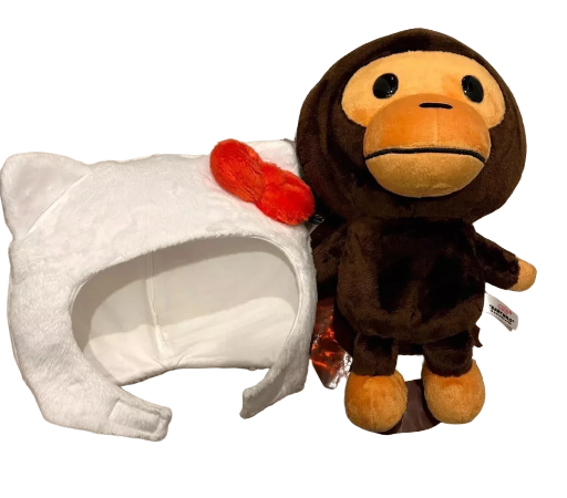 A Bathing Ape Baby Milo x Sanrio Hello Kitty Plush