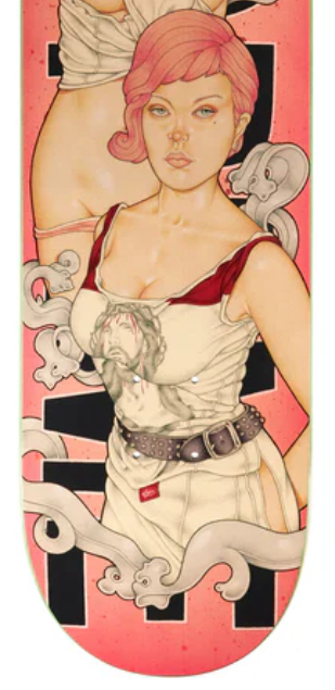 Supreme Girls Skate Deck