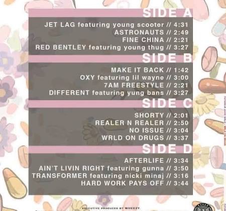 Future x Juice Wrld "Wrld on Drugs" European Import Double Vinyl LP