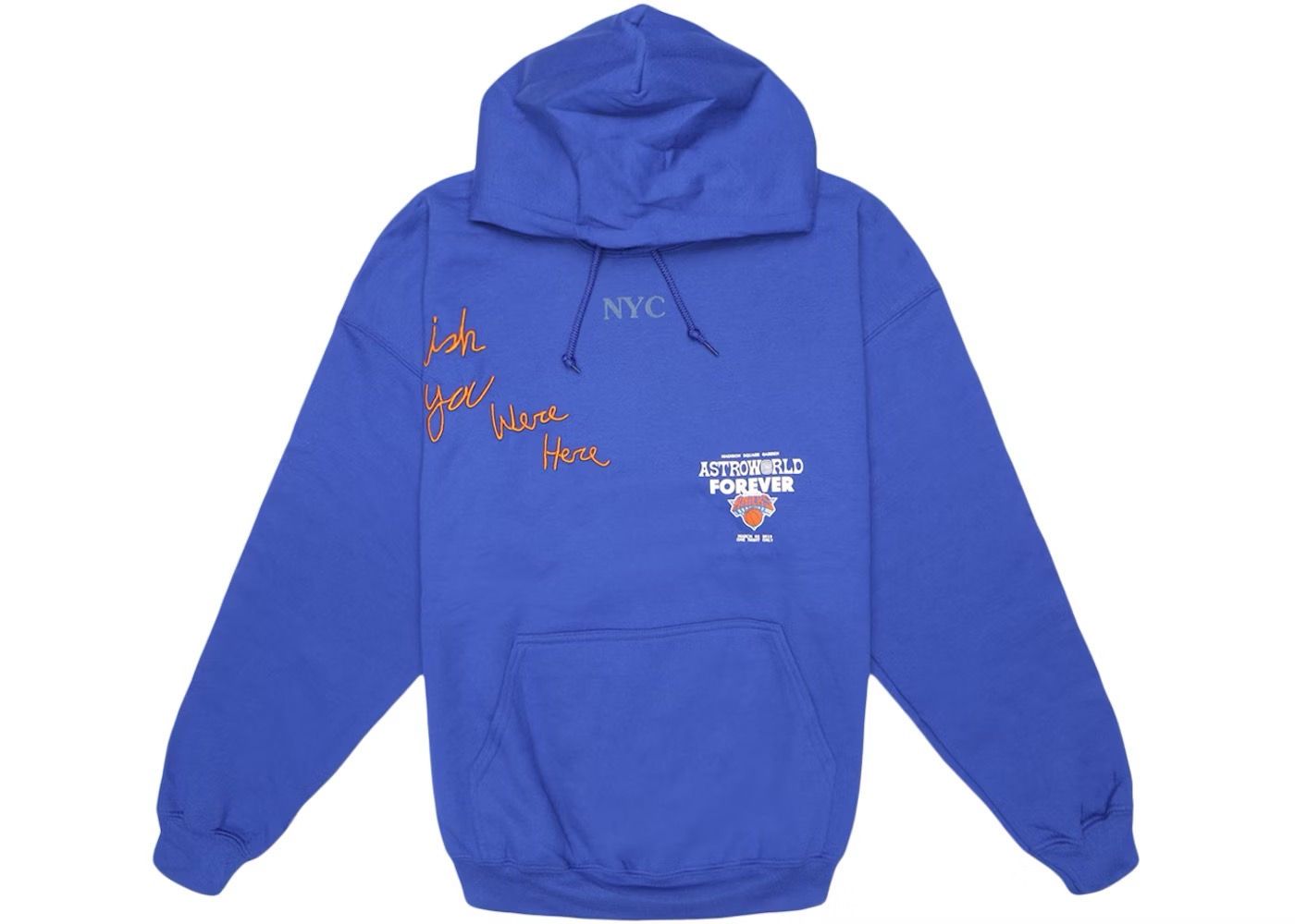 Travis Scott Astroworld x Madison Square Garden Hoodie