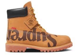 Supreme x Timberland 6" Wheat Boot
