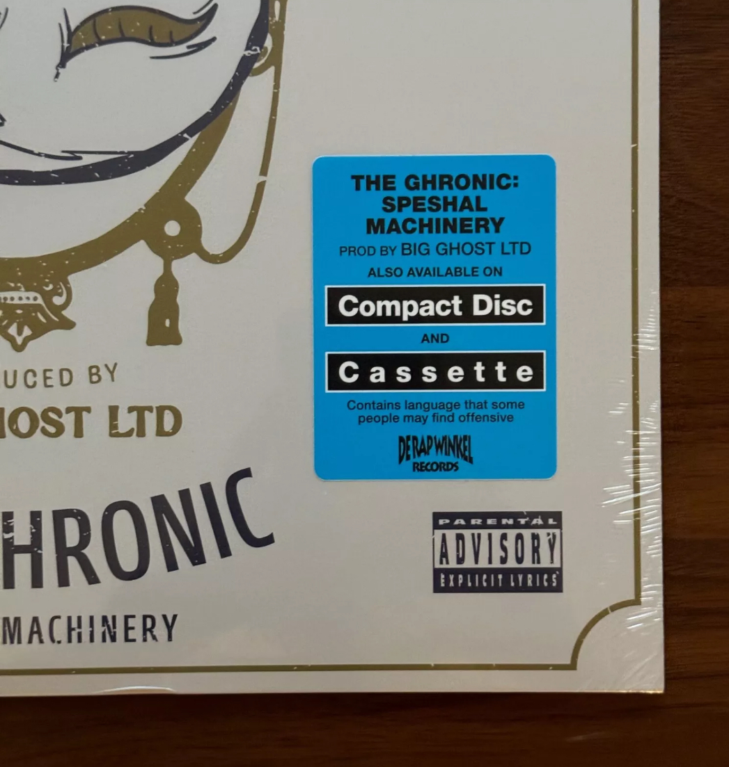 38 Speech & Conway The Ghronic Splatter Vinyl LP