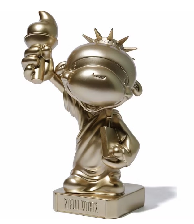 A Bathing Ape X Baby Milo Statue of Liberty Figure