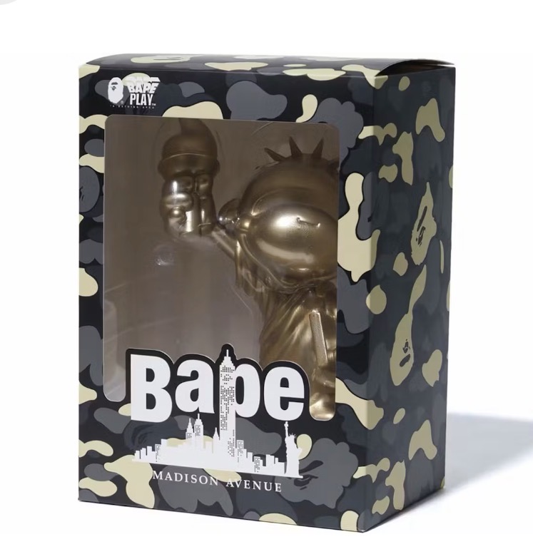 A Bathing Ape X Baby Milo Statue of Liberty Figure