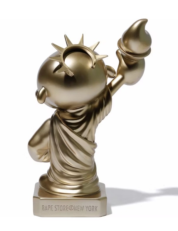 A Bathing Ape X Baby Milo Statue of Liberty Figure