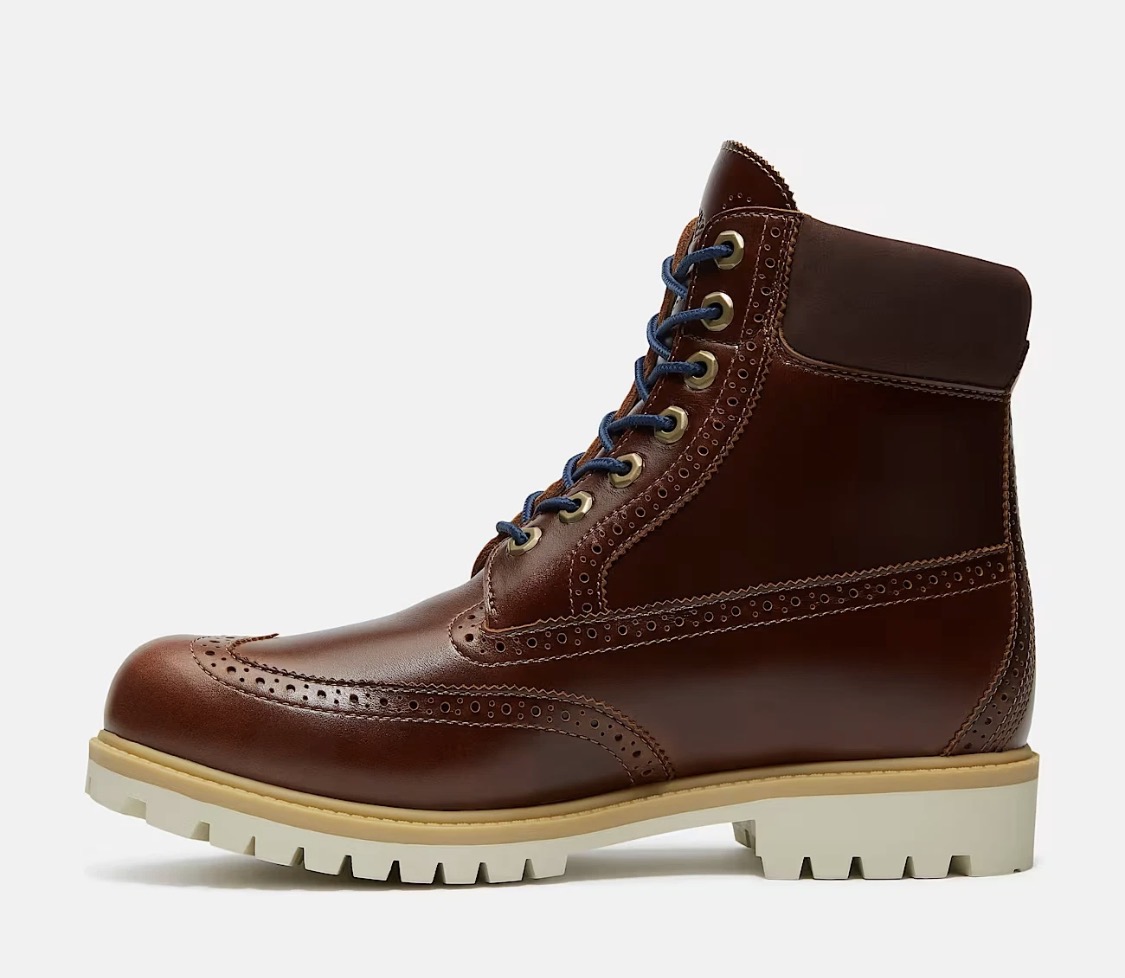 Timberland Brogue Chestnut Limited Edition Boot