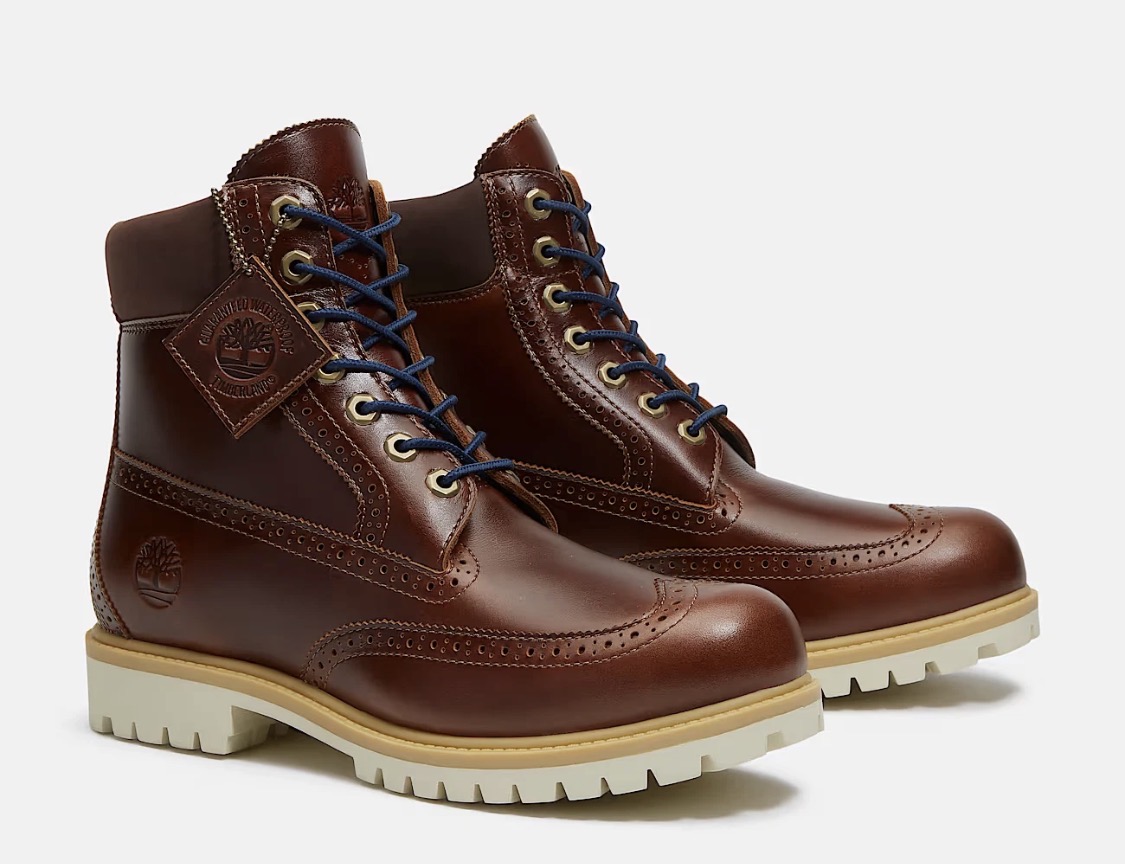 Timberland Brogue Chestnut Limited Edition Boot