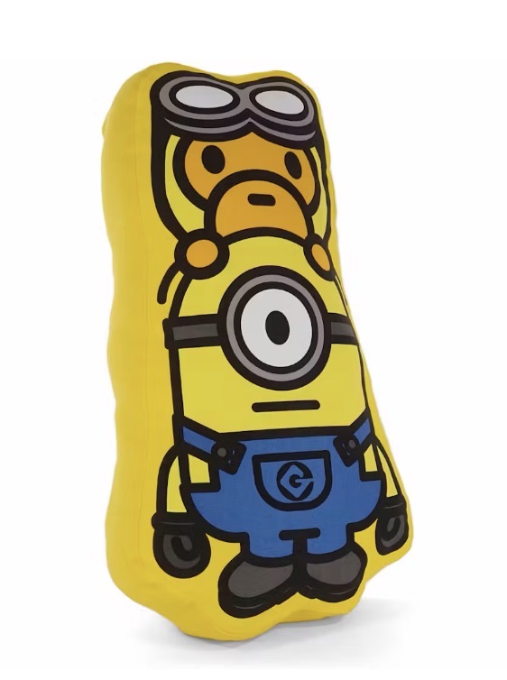 A Bathing Ape X Baby Milo X The Minions Plush Pillow