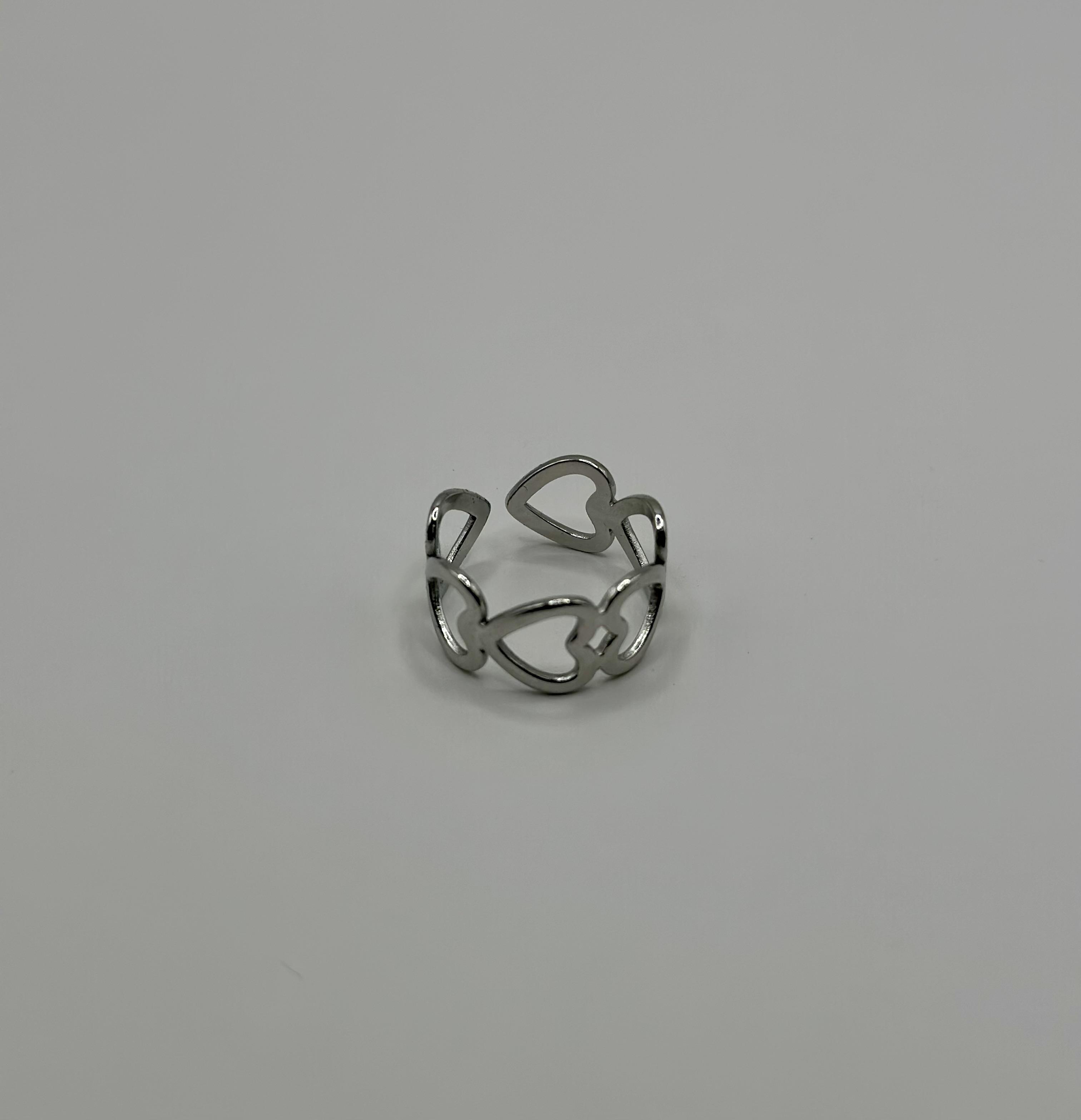 Bague Amour M argenté