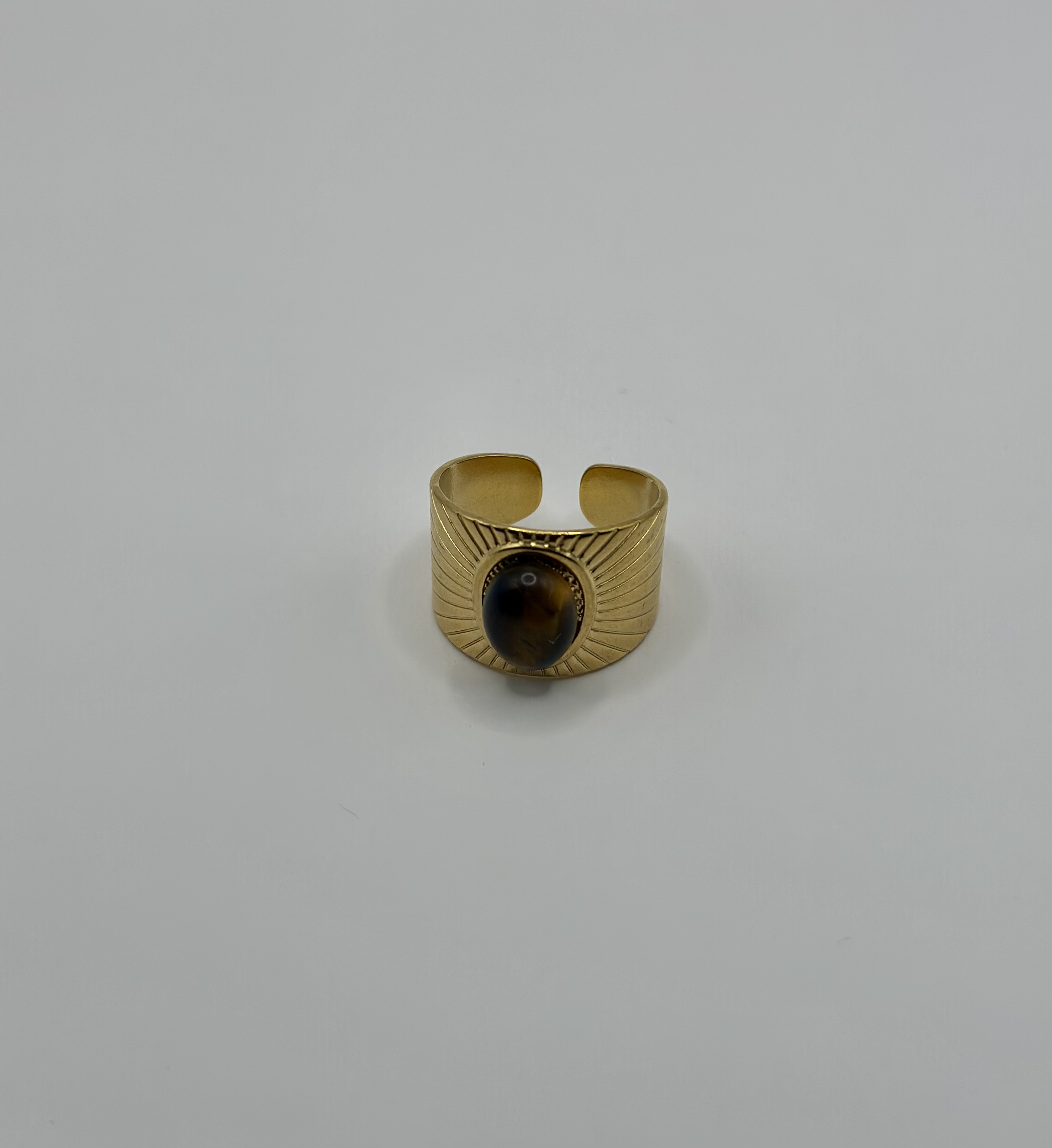 Bague oeil de tigre