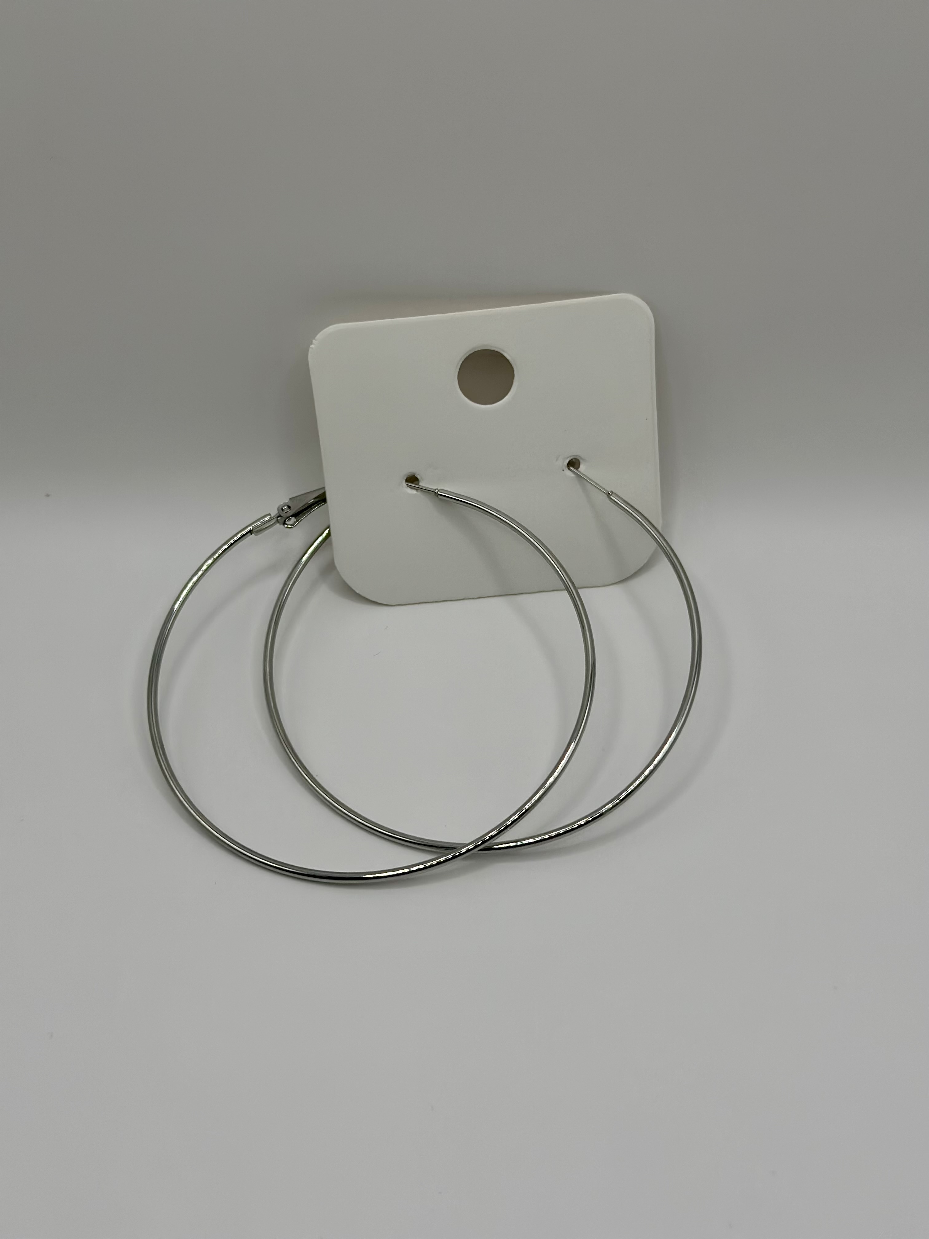 Boucle créoles argenté