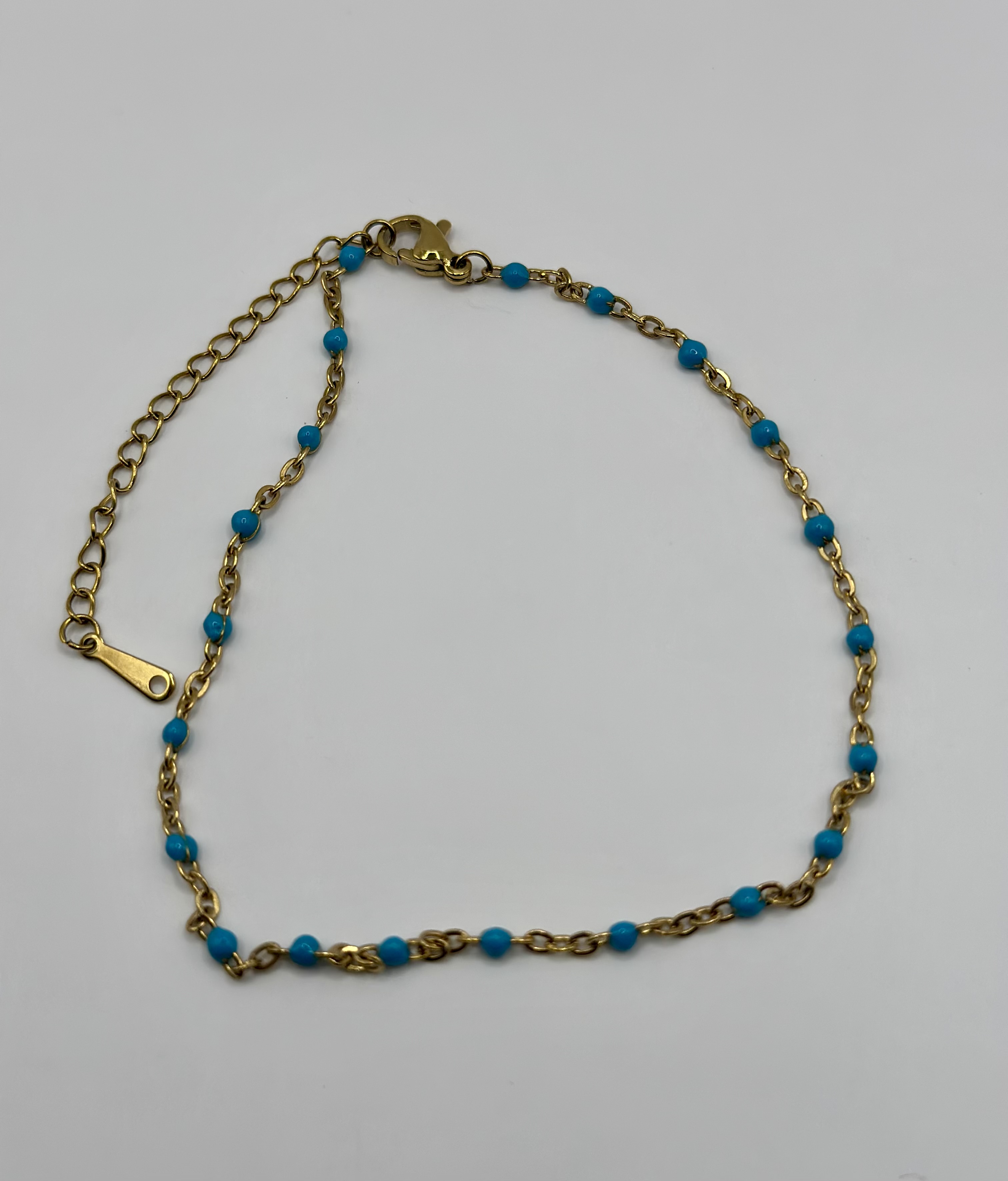 Chaîne de cheveille perle simple