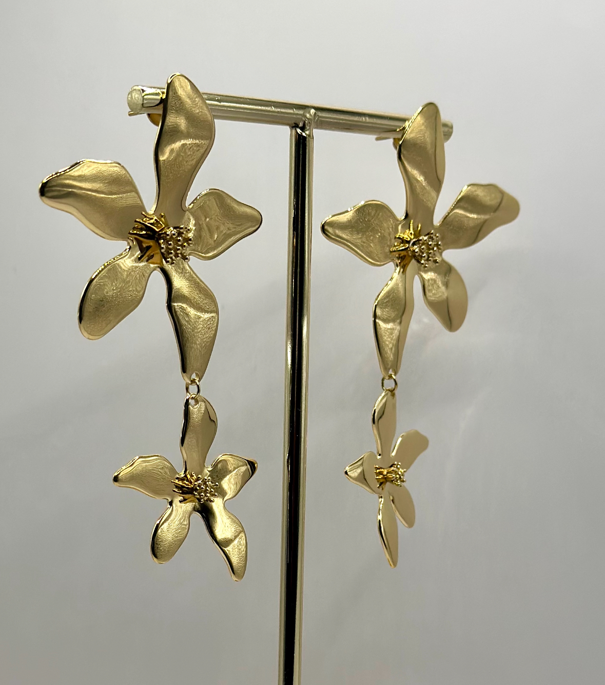 Boucles d’oreilles mille feuilles