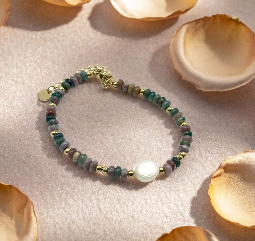 Bracelet perles naturelles Ylary