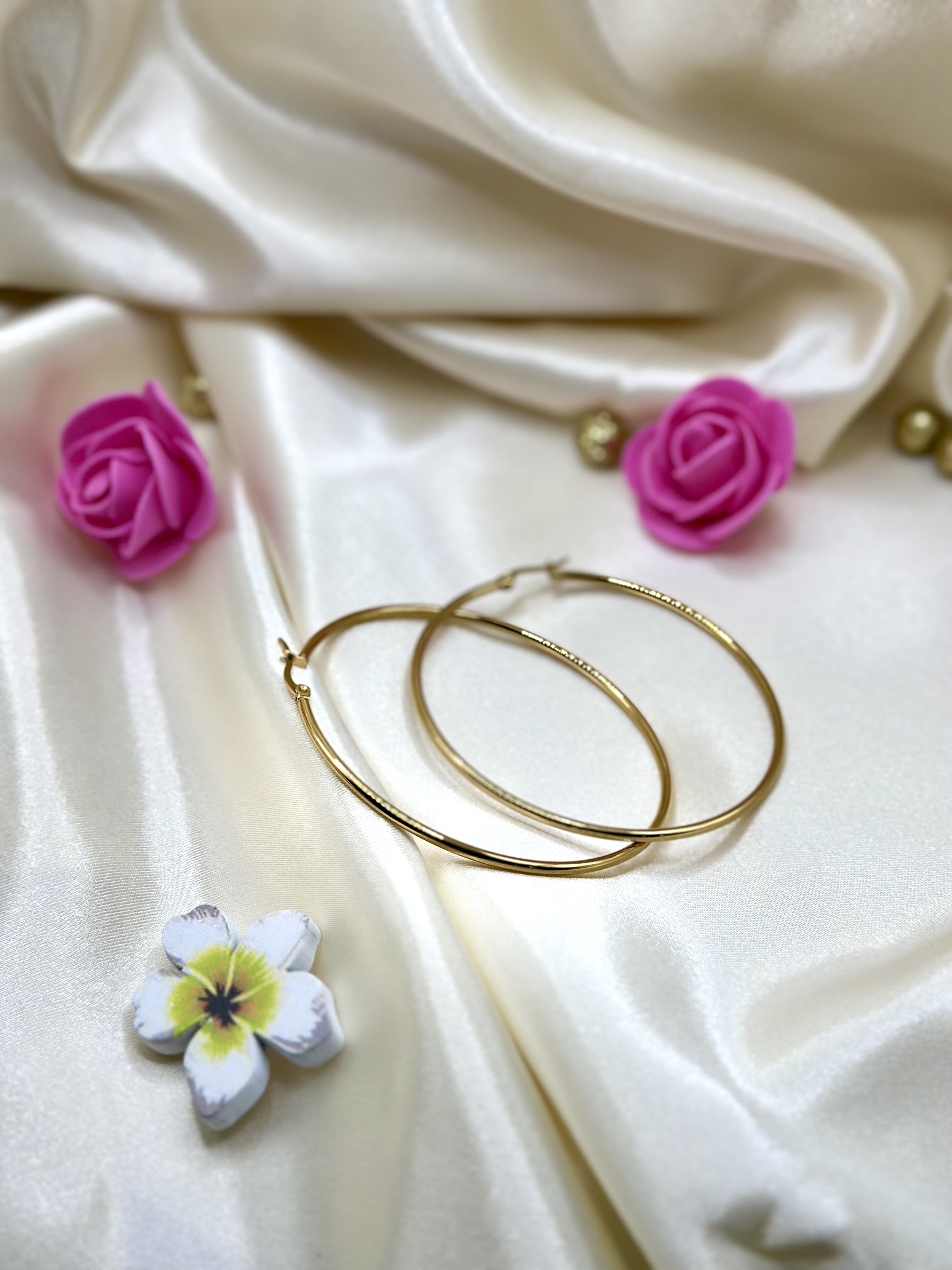 Boucle d’oreille créole fine