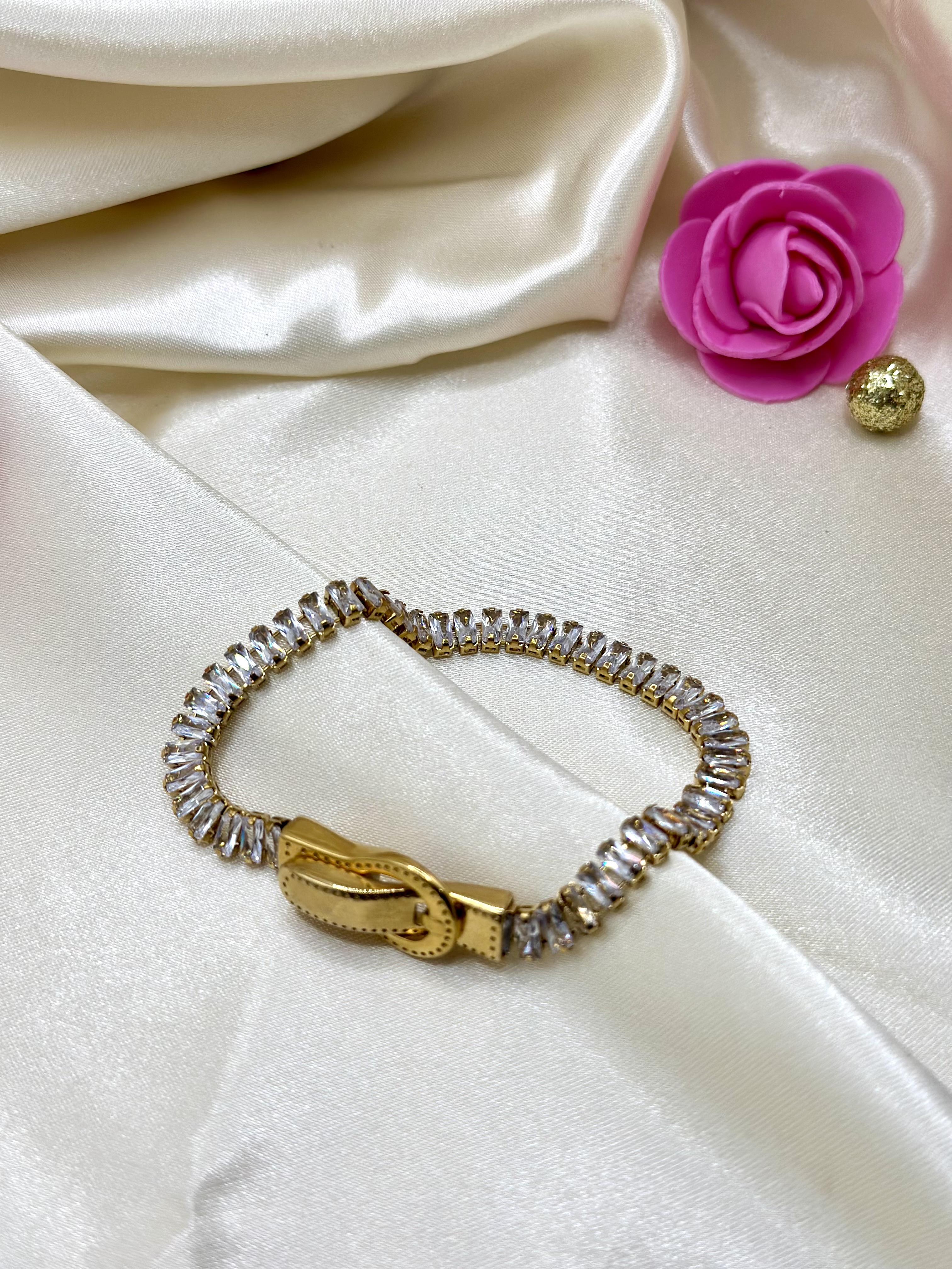 Bracelet élégant en strass