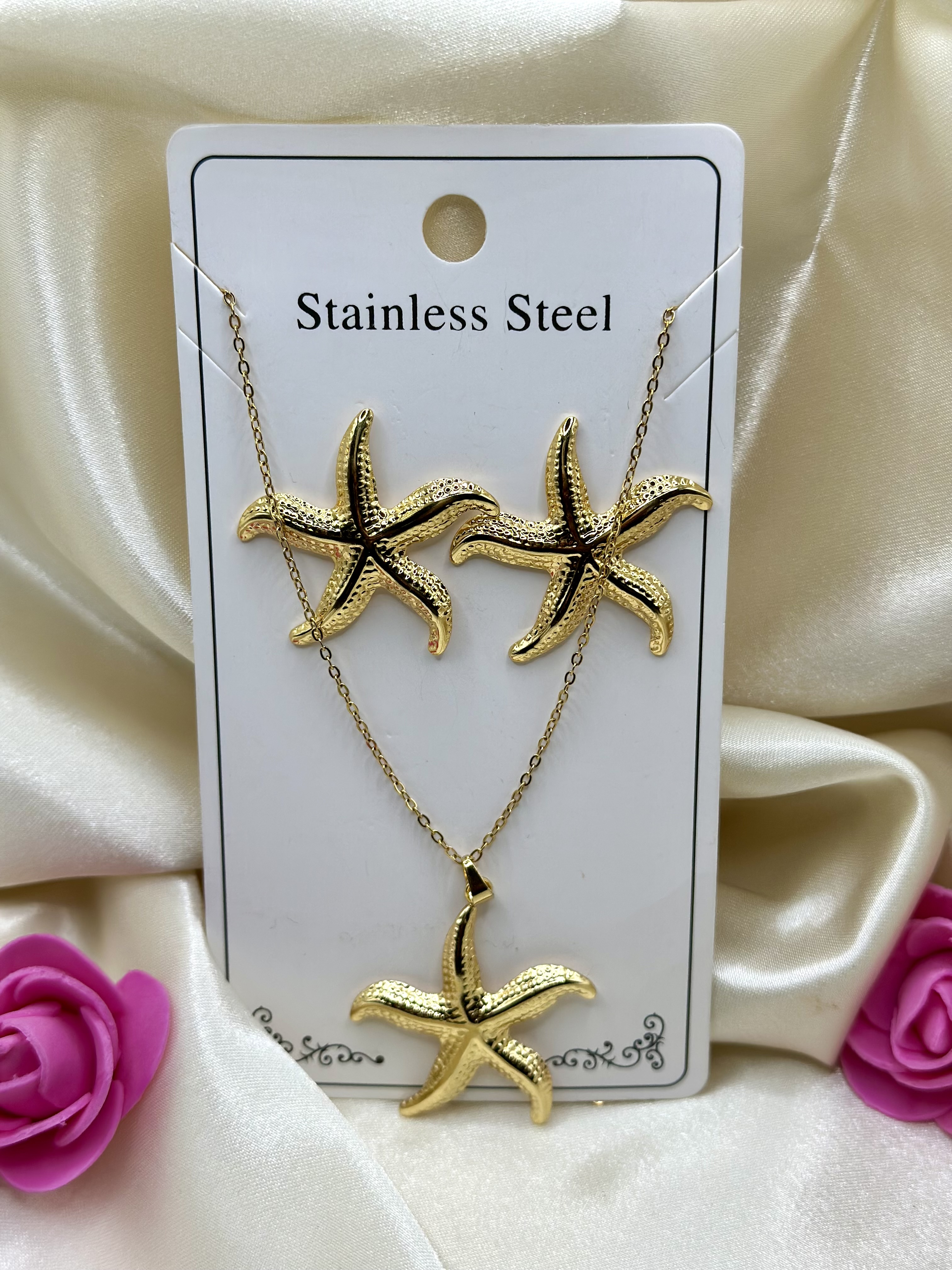 Parure étoiles de mer