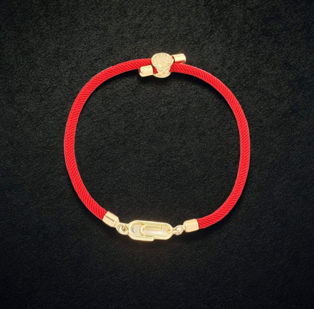 Bracelet nylon acier trombone