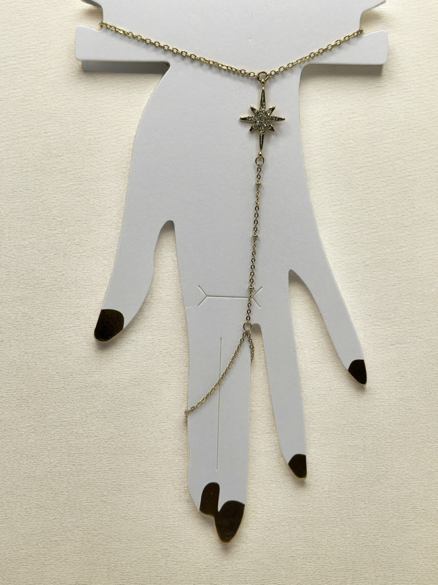 Chaîne main étoiles