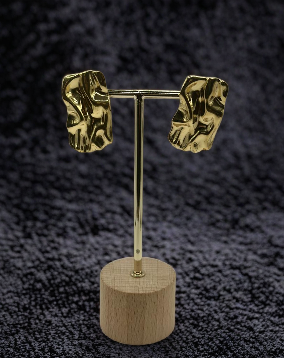 Boucle d’oreilles Martella doré et argent