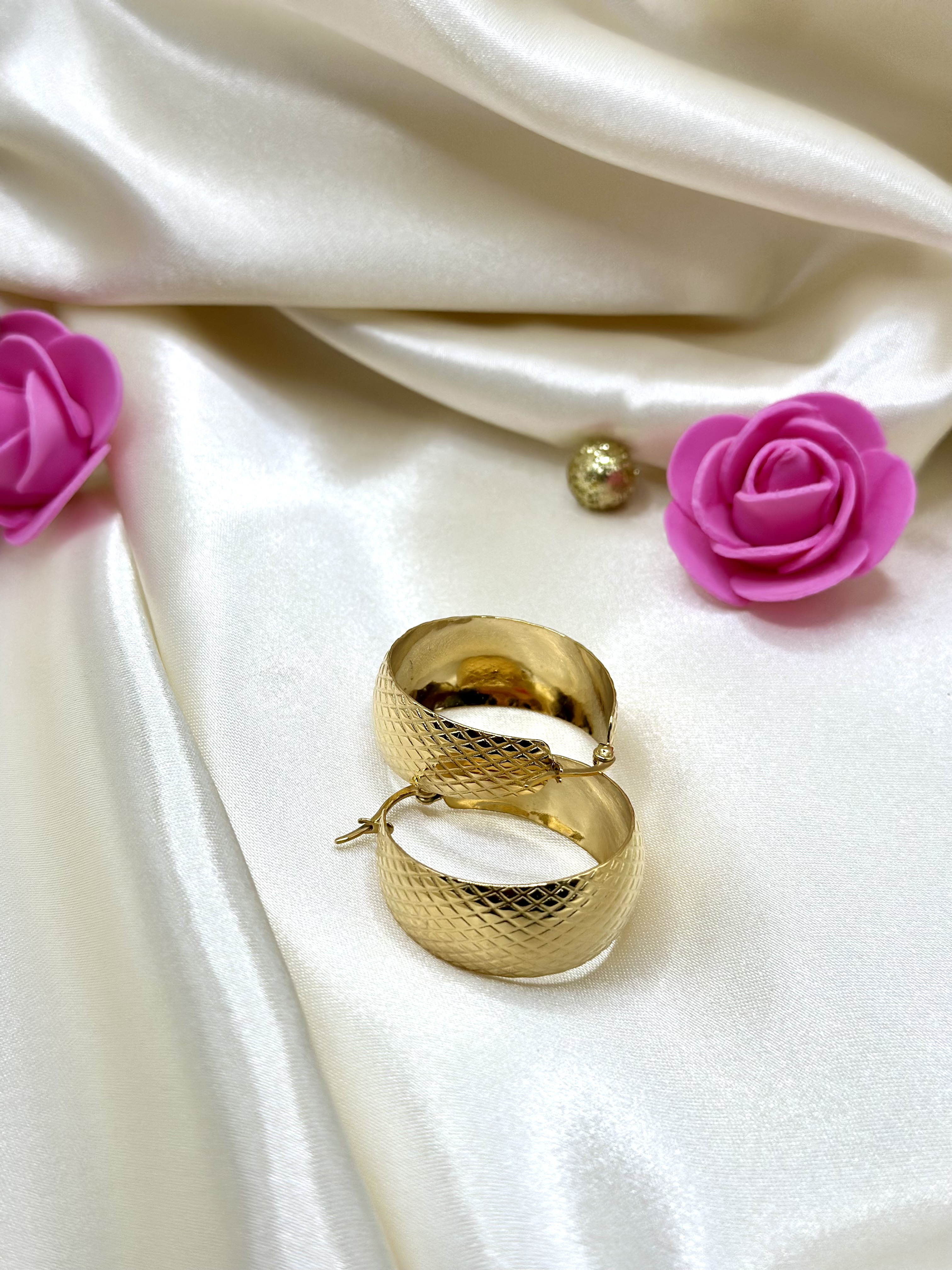 Boucle d’oreille créole Gina