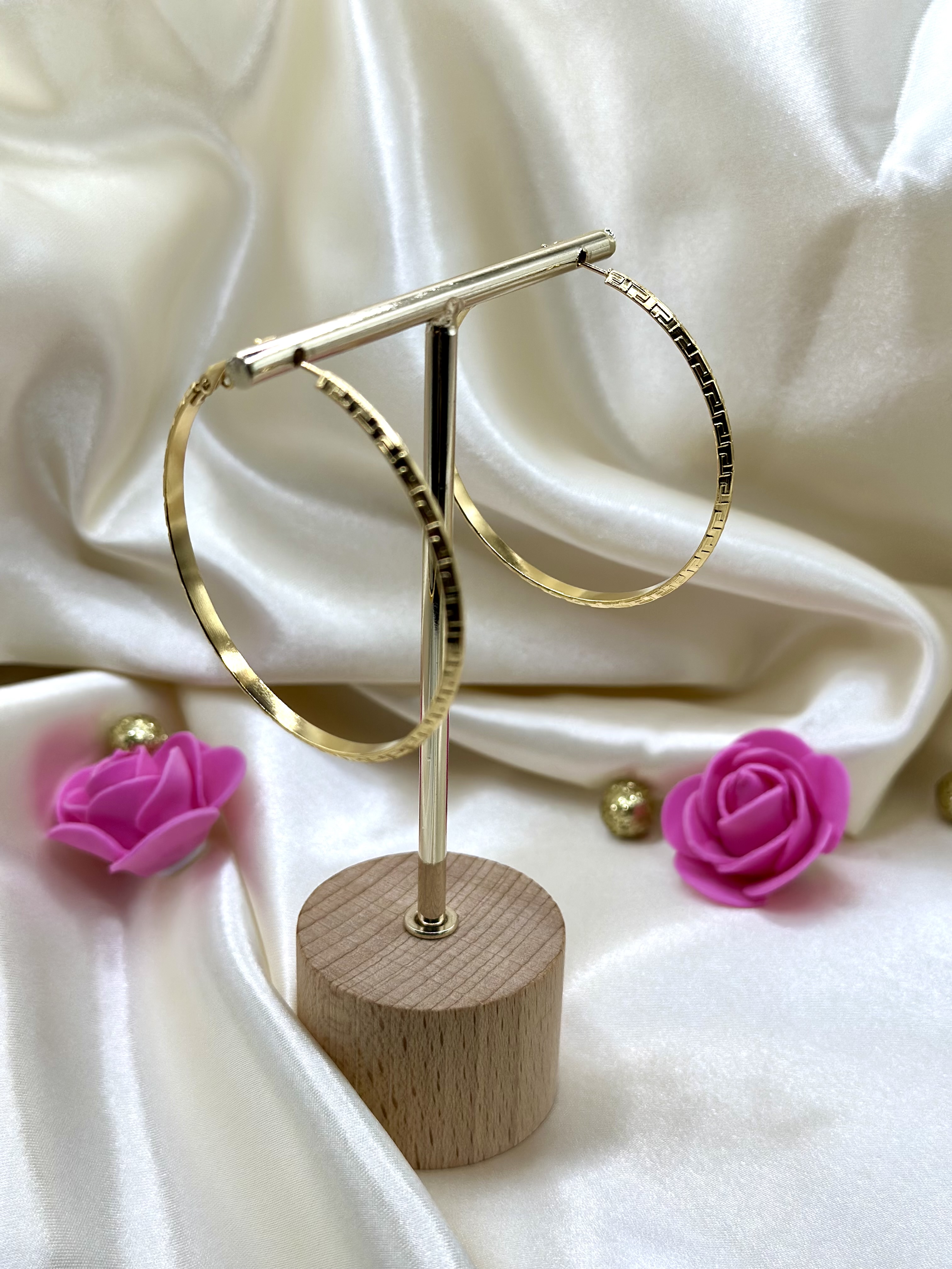 Boucle d’oreille créole Thélina