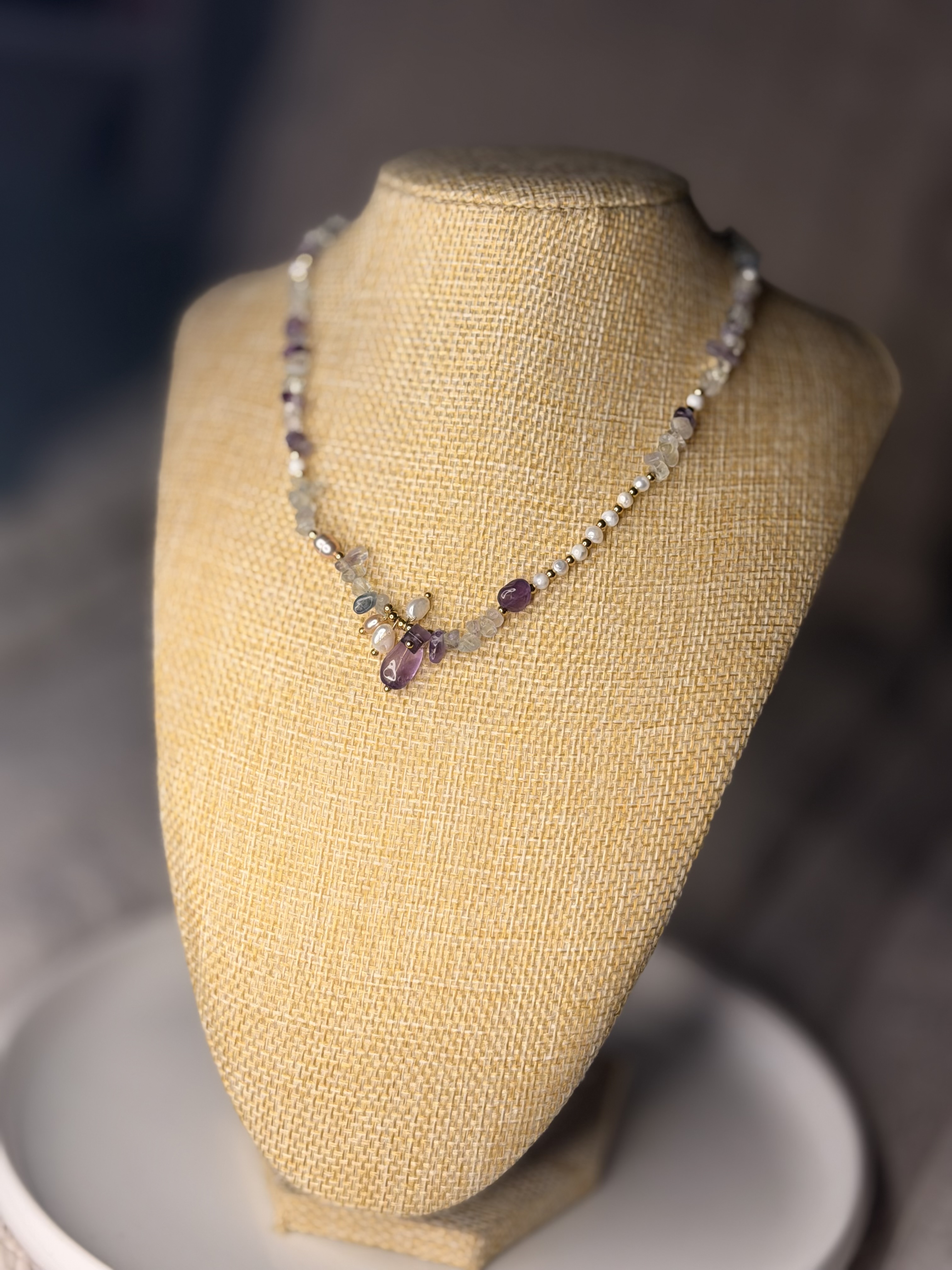 Collier perles naturelles Suzanna